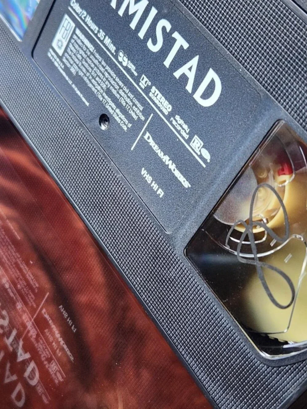 Amistad - 1998 - VHS movie